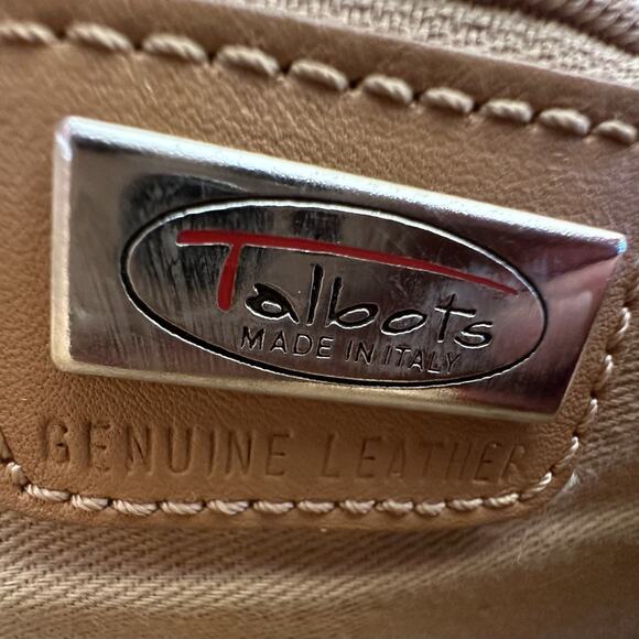 Vintage Talbots Tapestry Purse Travel Bag with Leather Handle Nature Ladybugs - Picture 6 of 6